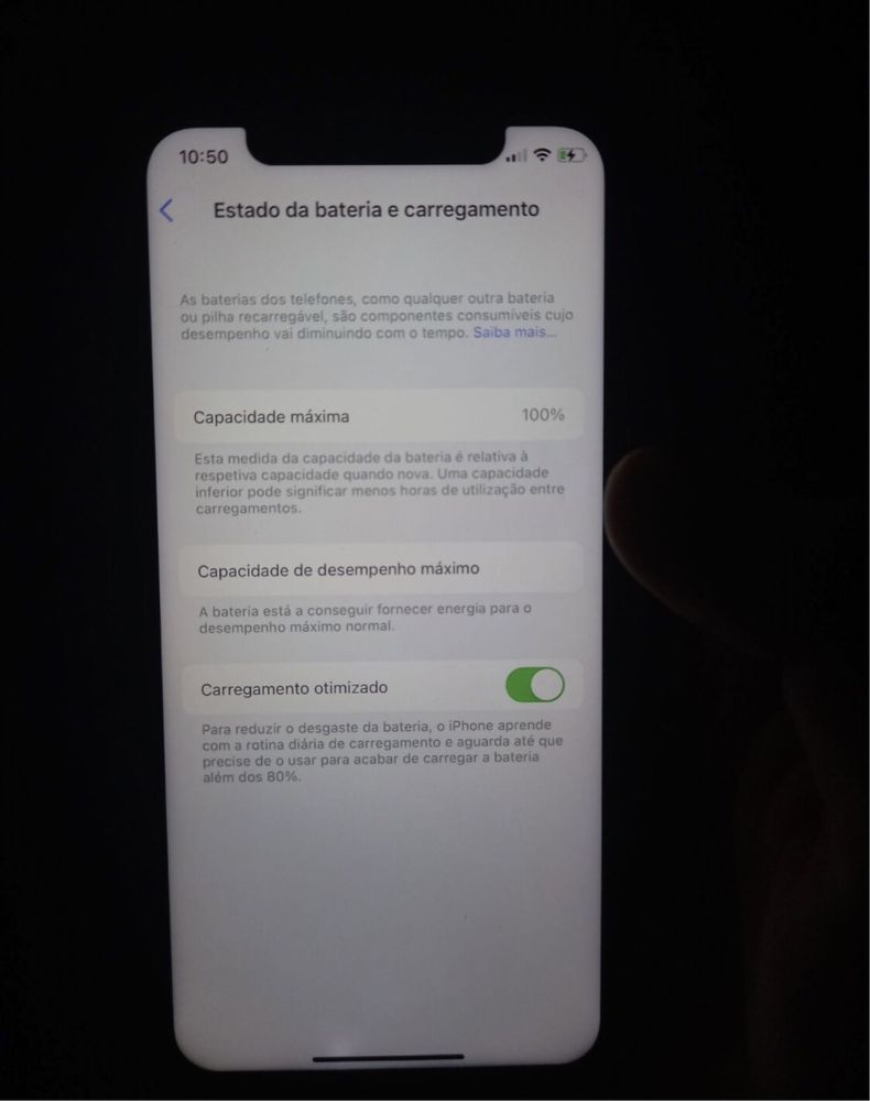 iphone X 265gb branco urgente