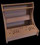Bartop Arcade do złożenia 24" MDF 16mm automat retro mame diy