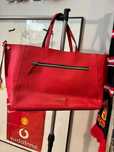 torebka Mario Valentino Red Gold Tote Bag