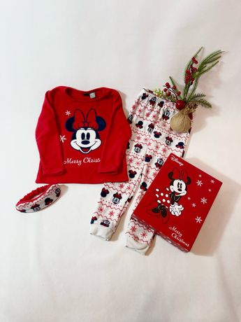 НОВЫЙ Комплект в подарочной коробке пижама Disney 5-6л zara monnalisa