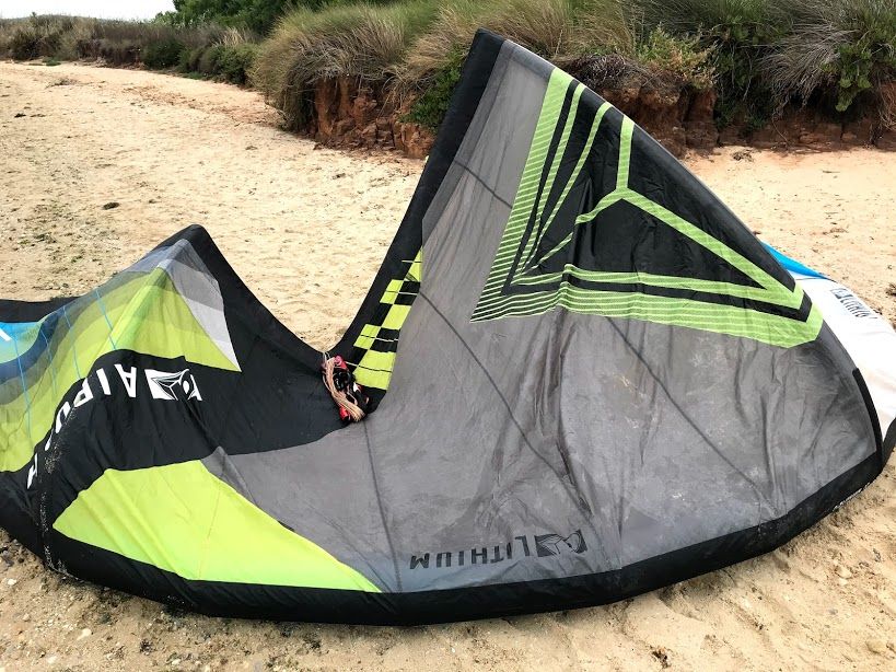 Kite Airush Lithium 12 metros c/barra