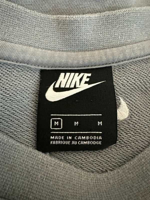 Nike sportswear crewneck M bluza męska swoosh logo szara