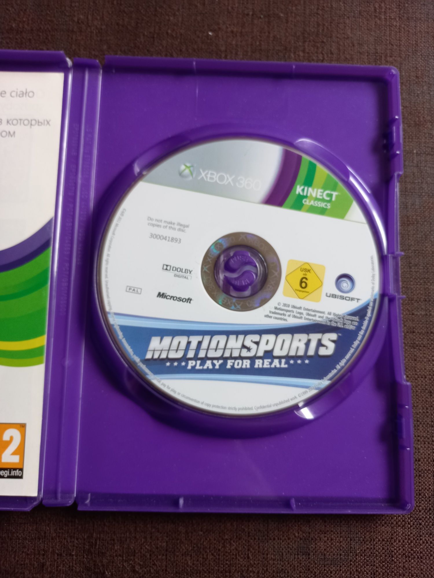 Gra Motionsports Play For Real na xbox 360 kinect Motion sport