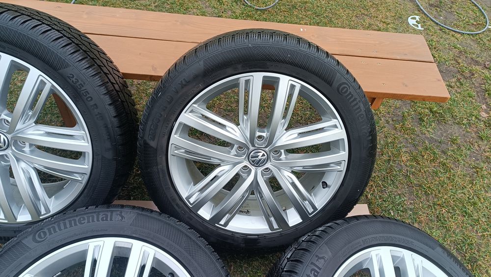 Kola zimowe 19 cali  5x112 + opony Continental 235/50r19 xl