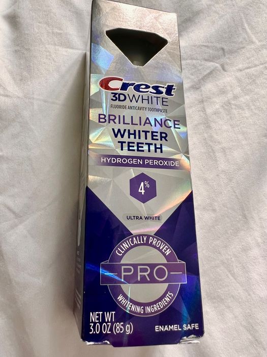 Pasta do zębów Crest Professional 4% najmocniejsze wybielanie z USA XL