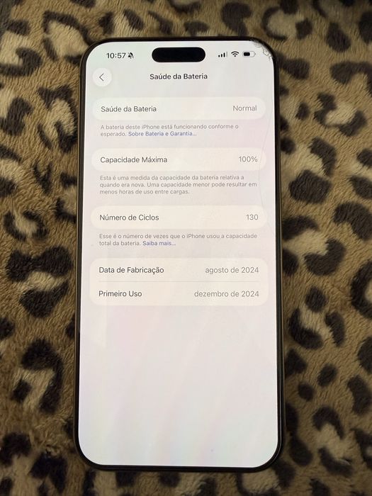 Iphone 16 pro max em perfeito estado
