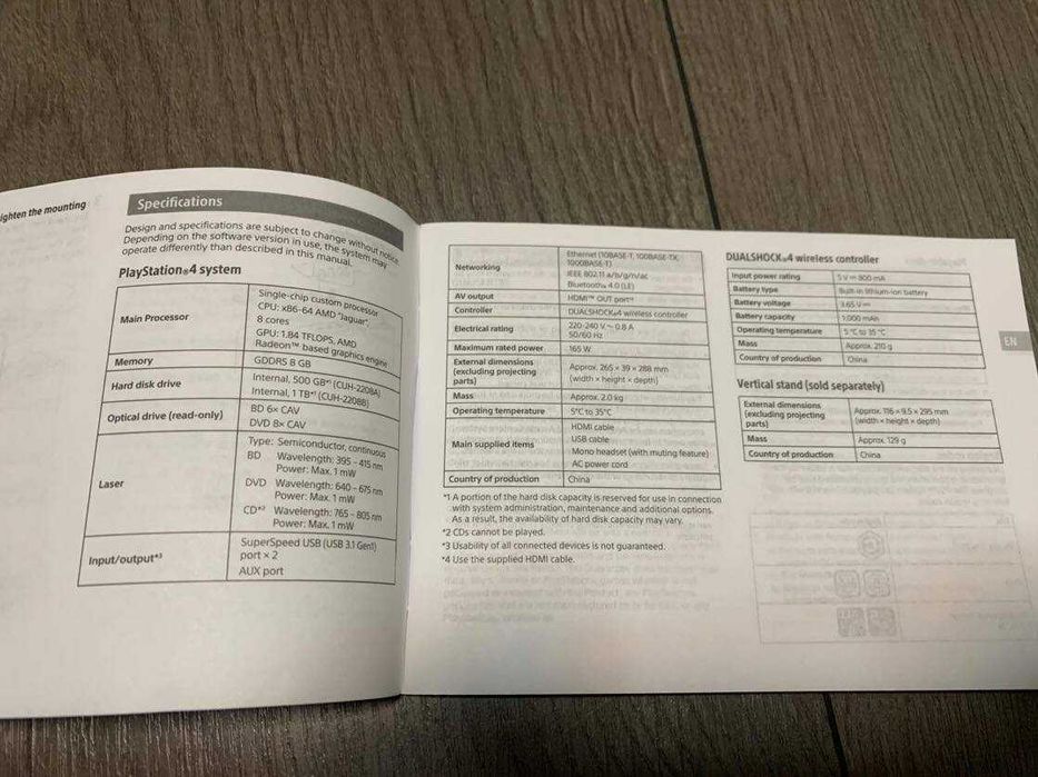 Sony PlayStation 4 Slim 1Тб б/в