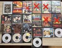 DVD диски:музыка, фильмы,мультфильмы,наука,кассеты и коробки дисков
