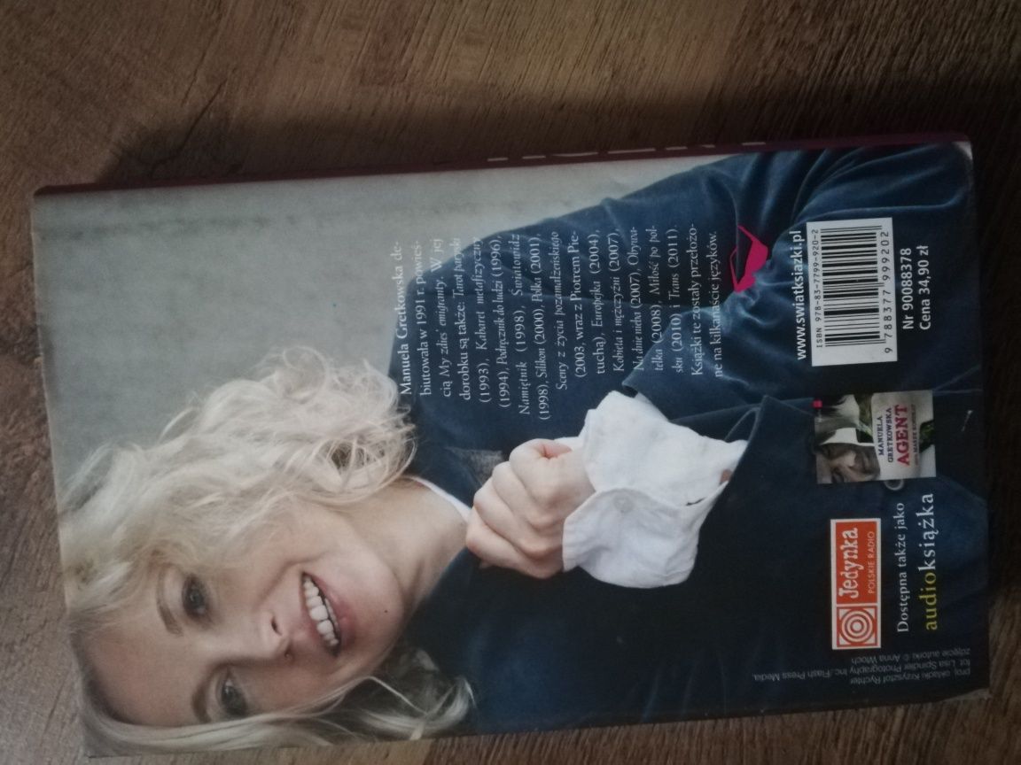 Manuela Gretkowska Agent, twarda okładka, Świat Książki