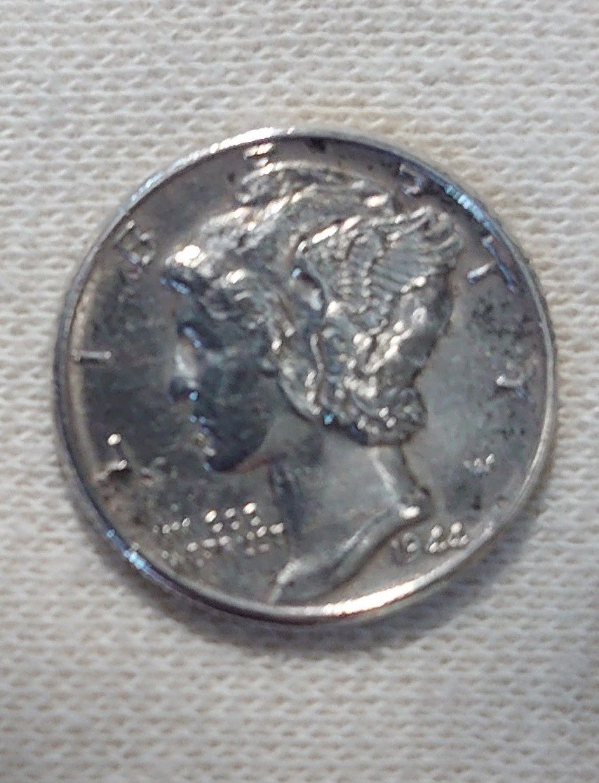 Dwie srebrne monety