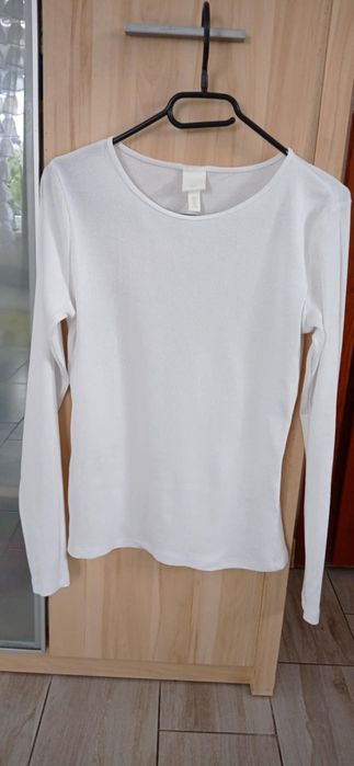 Bluzka w prążek h&m rozmiar M