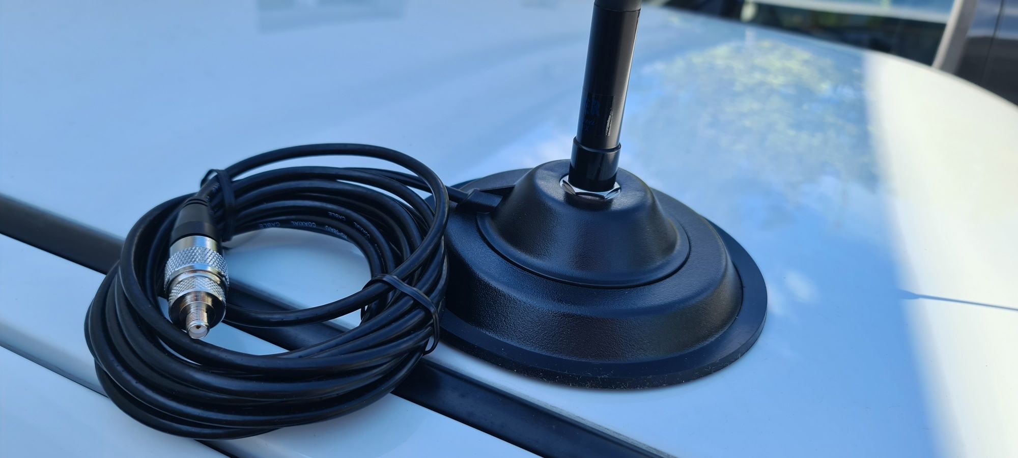 Antena zewnętrzna BAOFENG quangsheng POLICJA 2m 172 MHz antena mobilow