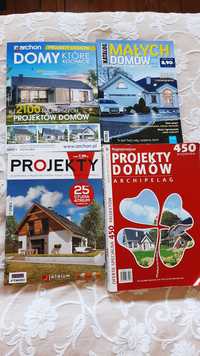 4 Katalogi Projekty domów jednorodzinnych
