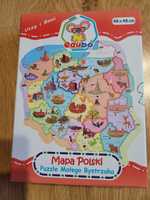 Puzzle- Mapa Polski (79 elementów).