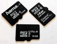 3 x Karta pamięci 16gb microSD Micro SD HC 16 GB ( 3 sztuki )