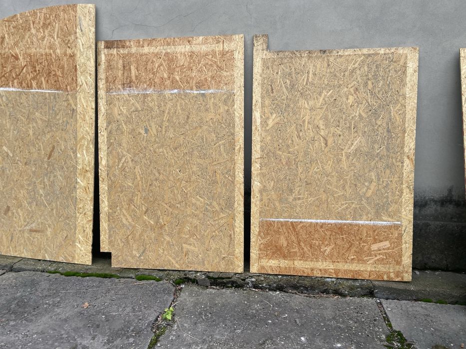Płyty osb z demontazu 8mm 12mm Nadają się do ponownego montażu