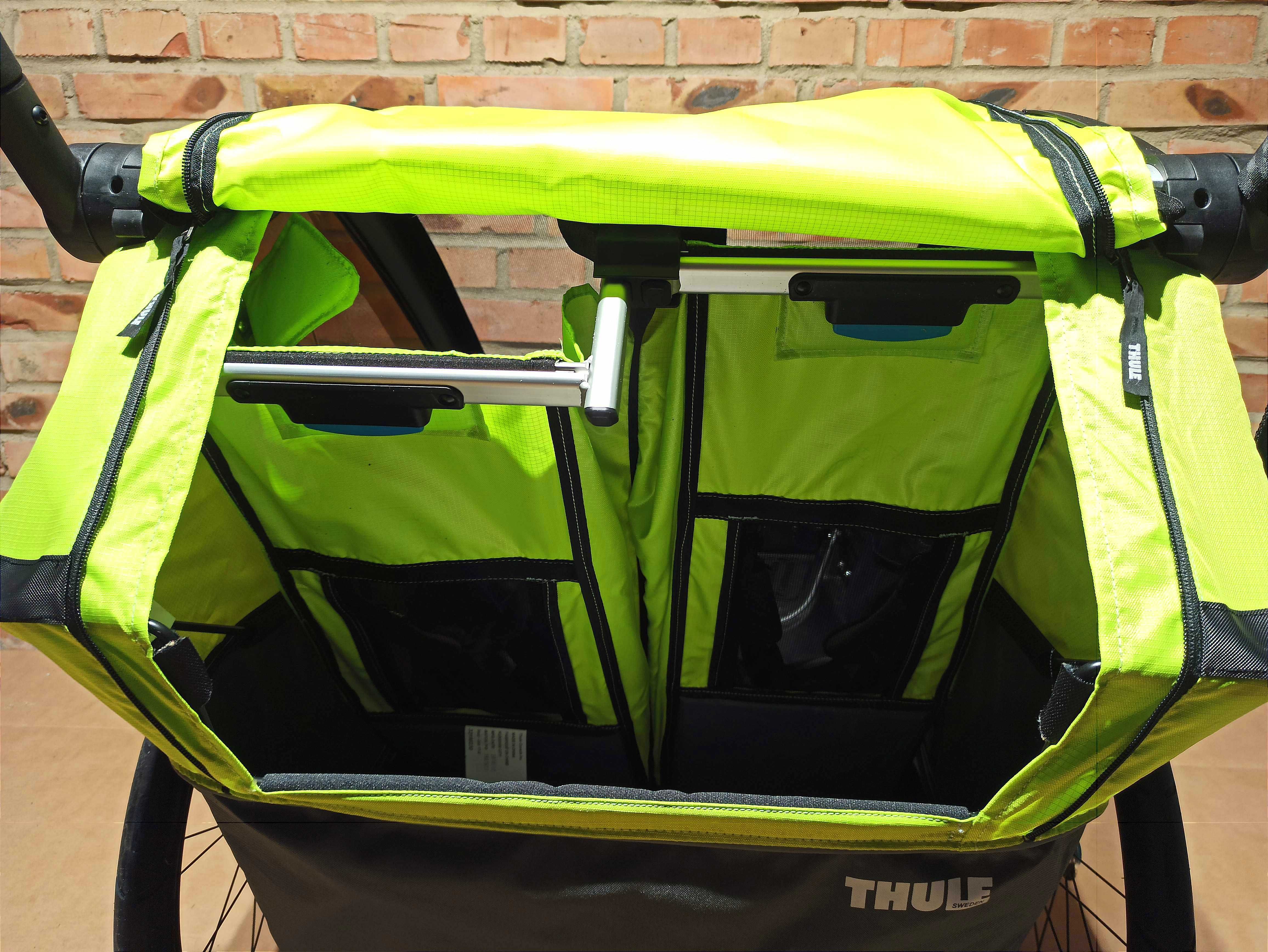 THULE CAB 2 XXL przyczepka rowerowa dla dzieci KOMPLET super stan