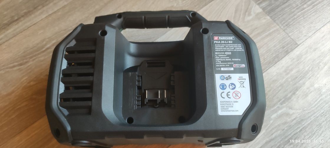 Kompresor Parkside PKA 20-LI