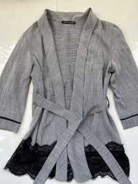 Продам женский пиджак Loca line 36 серый деловой стиль