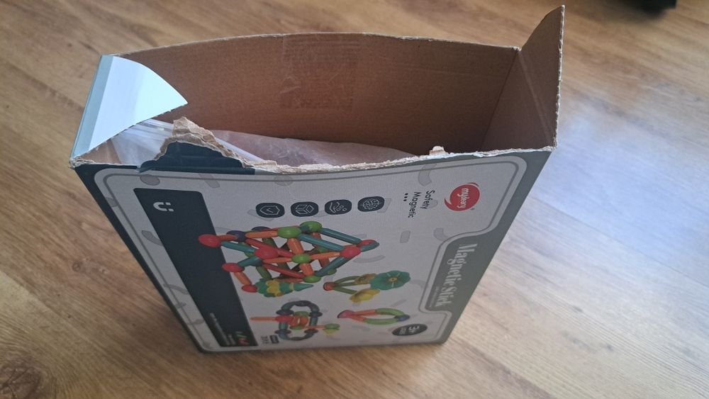 Klocki magnetyczne 3+ 78el.