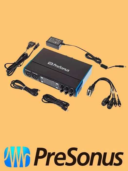 Аудіоінтерфейс Преміум PreSonus AudioBox iOne iTwo USB 96 Studio 68C