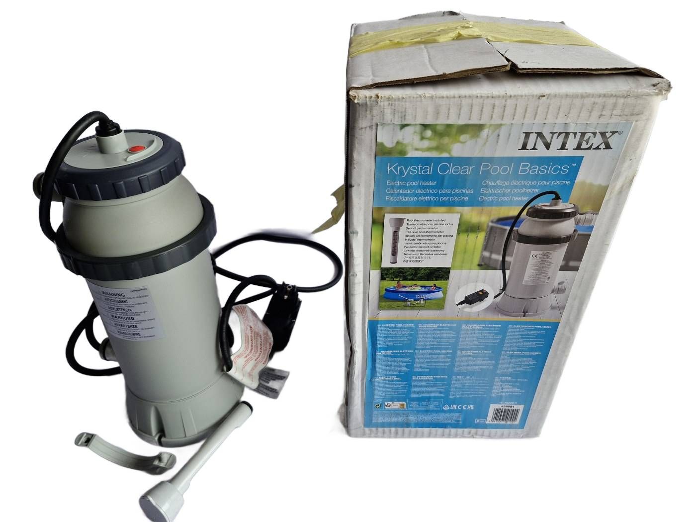 Intex 28684 Podgrzewacz Wody Do Basenu + Termometr