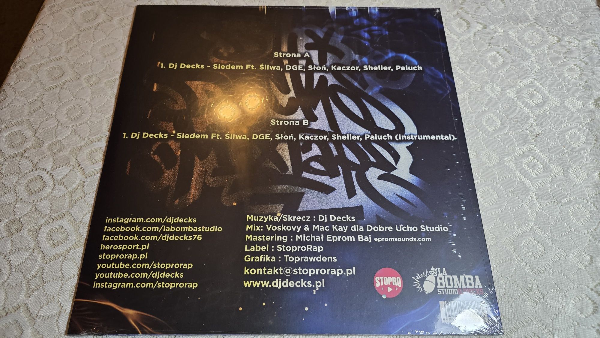 Dj decks,  mixtape, mix tape7, 7, Śliwa, kaczor, paluch, nie peja