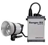 Elinchrom Ranger 1200 RX Speed AS, 2 glowice, walizka, bateria i inne