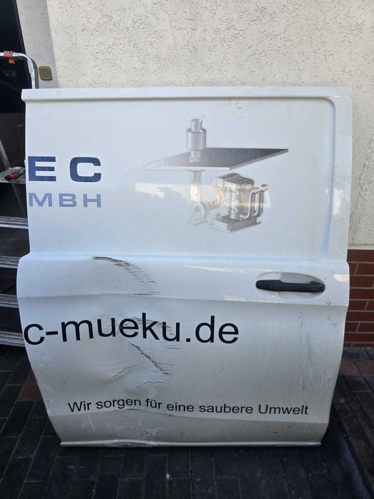 mercedes  Vito W447 klamka oraz kompletne oprzyrzadowanie drzwi opis