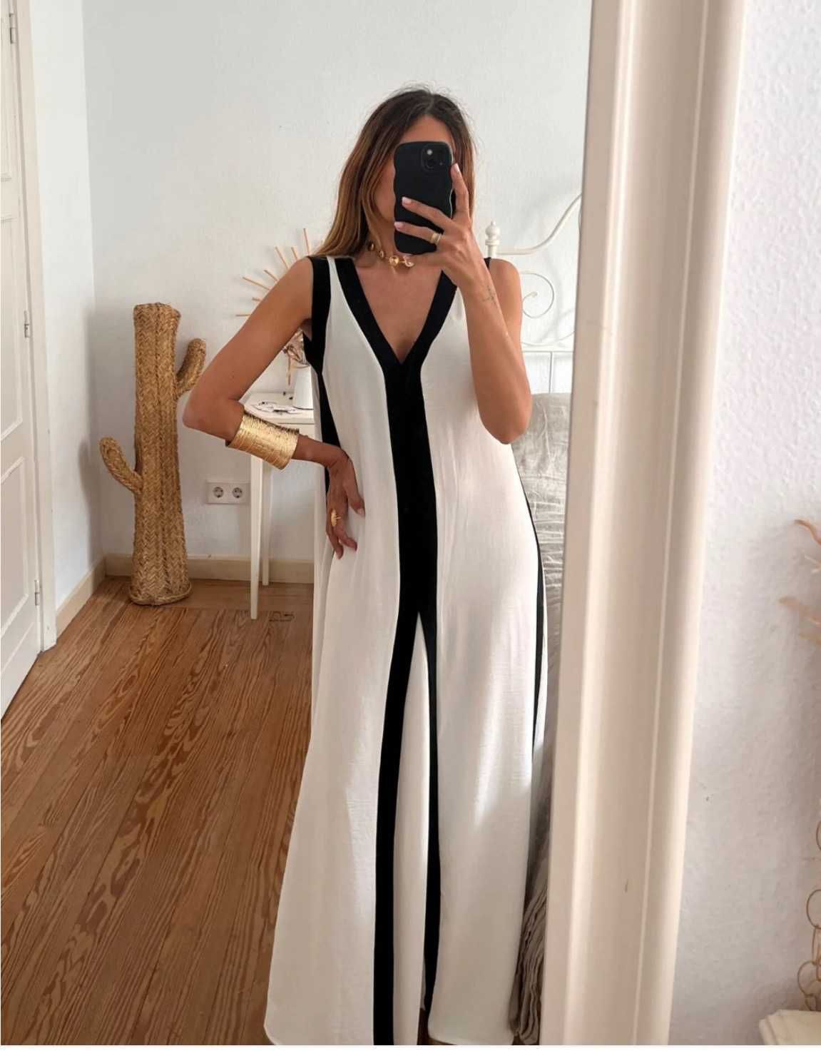 Sukienka maxi,lampas