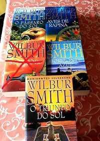 Wilbur Smith - Livros das Séries Família Courtney e Família Ballantyne
