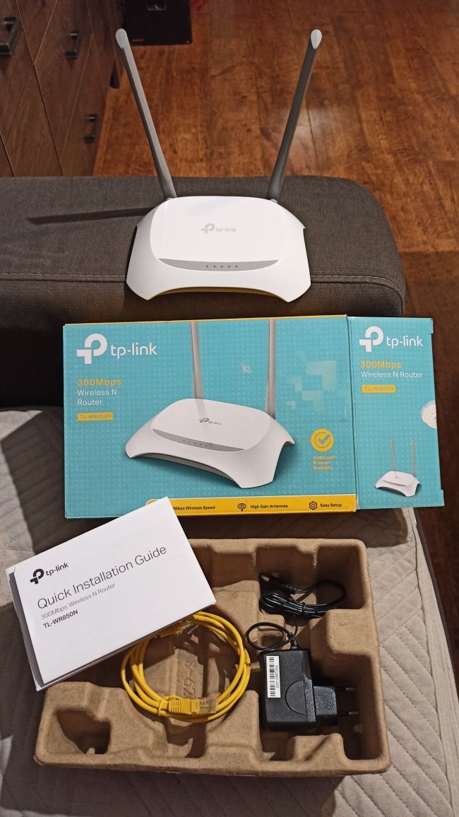 Router TP-link TL-WR850N 300 Mbps Wireless N  Nowy