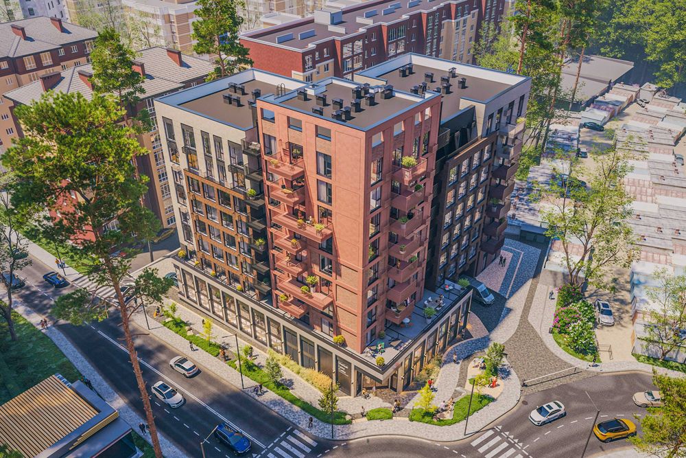 Продаж 1-к. квартири 32м2. З підземним паркінгом. Ірпінь