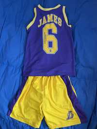 Худі,форма шорти+ майка Джерсі  Lakers, розмір 142-148