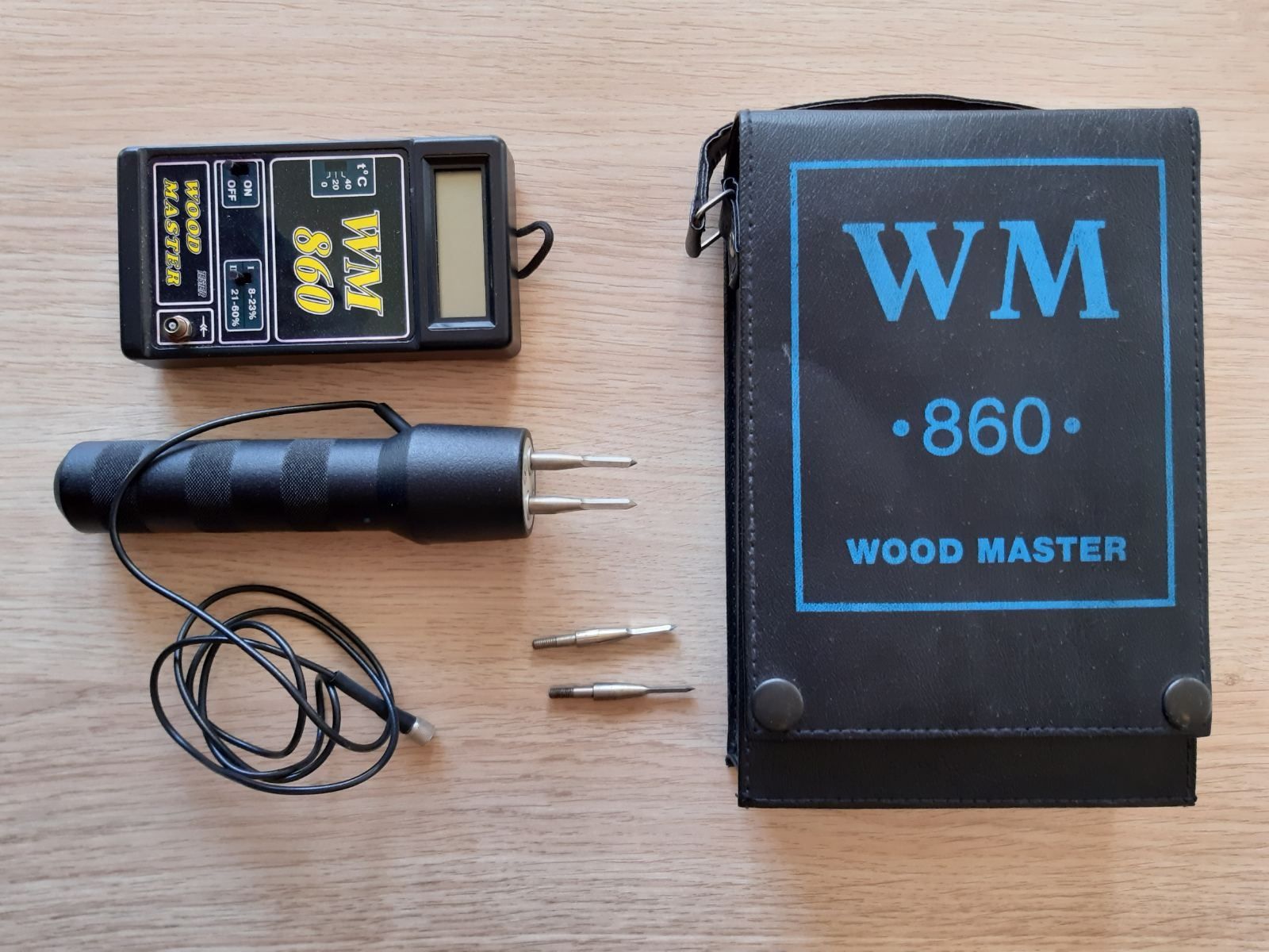 Влагометр профессиональный для древесины   WM-860 wood master
