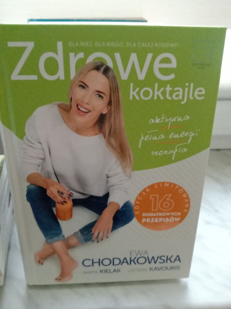 Zdrowe koktajle , Ewa Chodakowska.