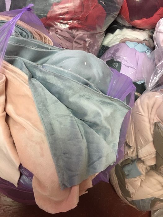 Велюр спорт,плюш,куски тканини