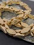 Złoty łańcuszek splot Cartier BitCoin 585 Nowy