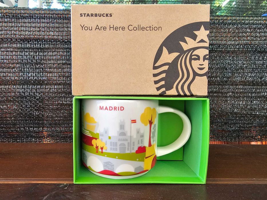 Кружка Чашка Starbucks Мадрид Іспанія 414 мл Колекційна