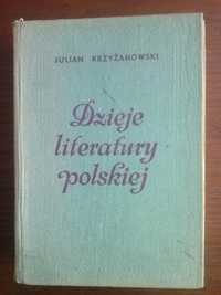Dzieje literatury polskiej,Krzyżanowski.