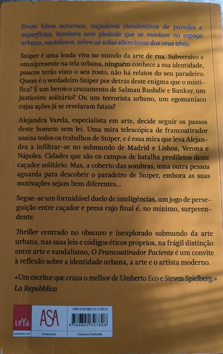 Arturo Peres Reverte - O Franco Atirador Paciente