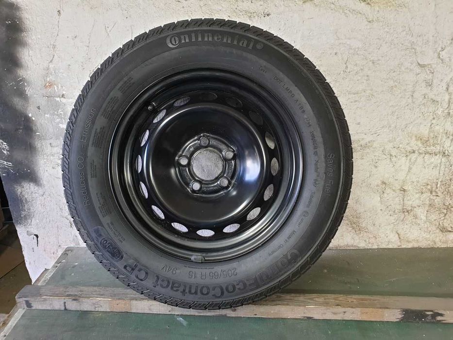 Felga Koło Zapas Volvo R15 5x108 opona Continental 205/65R15 8,2mm