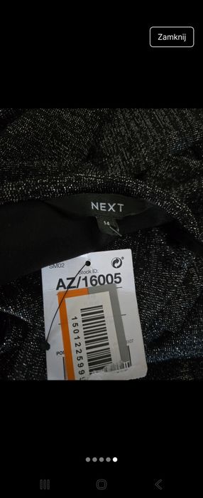 Sukienka  Nowa Next