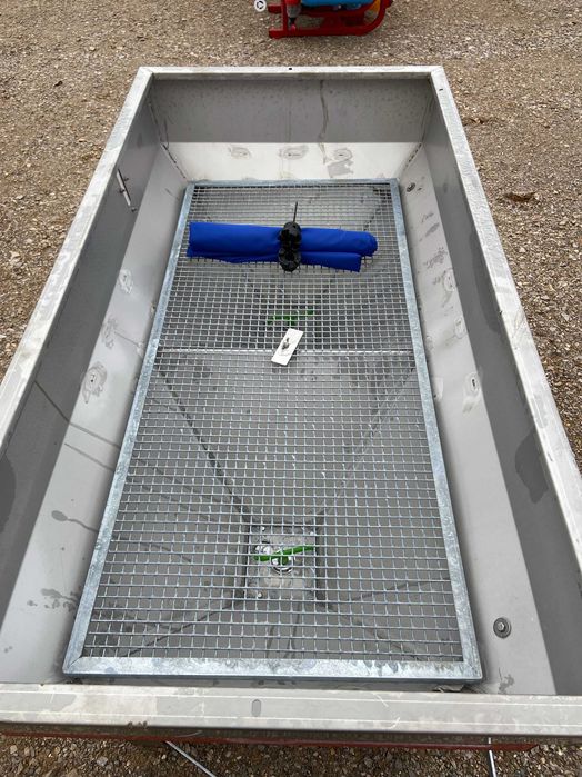 GRASS-ROL Rozsiewacz dwutarczowy ocynkowany / kwasoodporny 400/600L