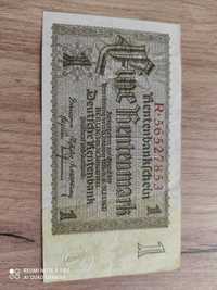 Stary banknot Niemcy przedwojenny