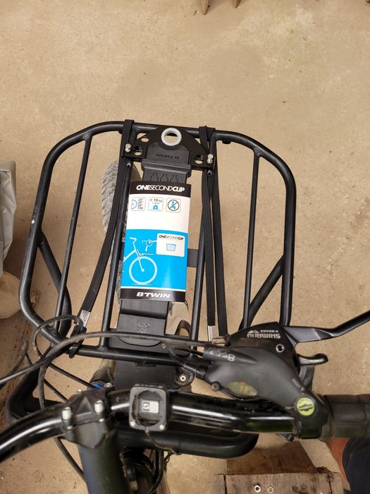 Suporte frontal bicicleta