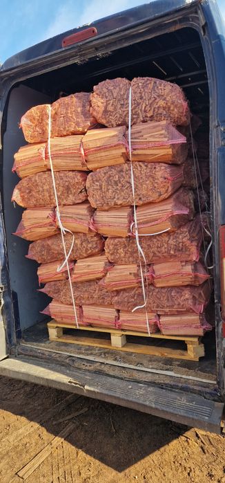 Drewno rozpałkowe rozpałka drewniana duze worki modrzew 10kg