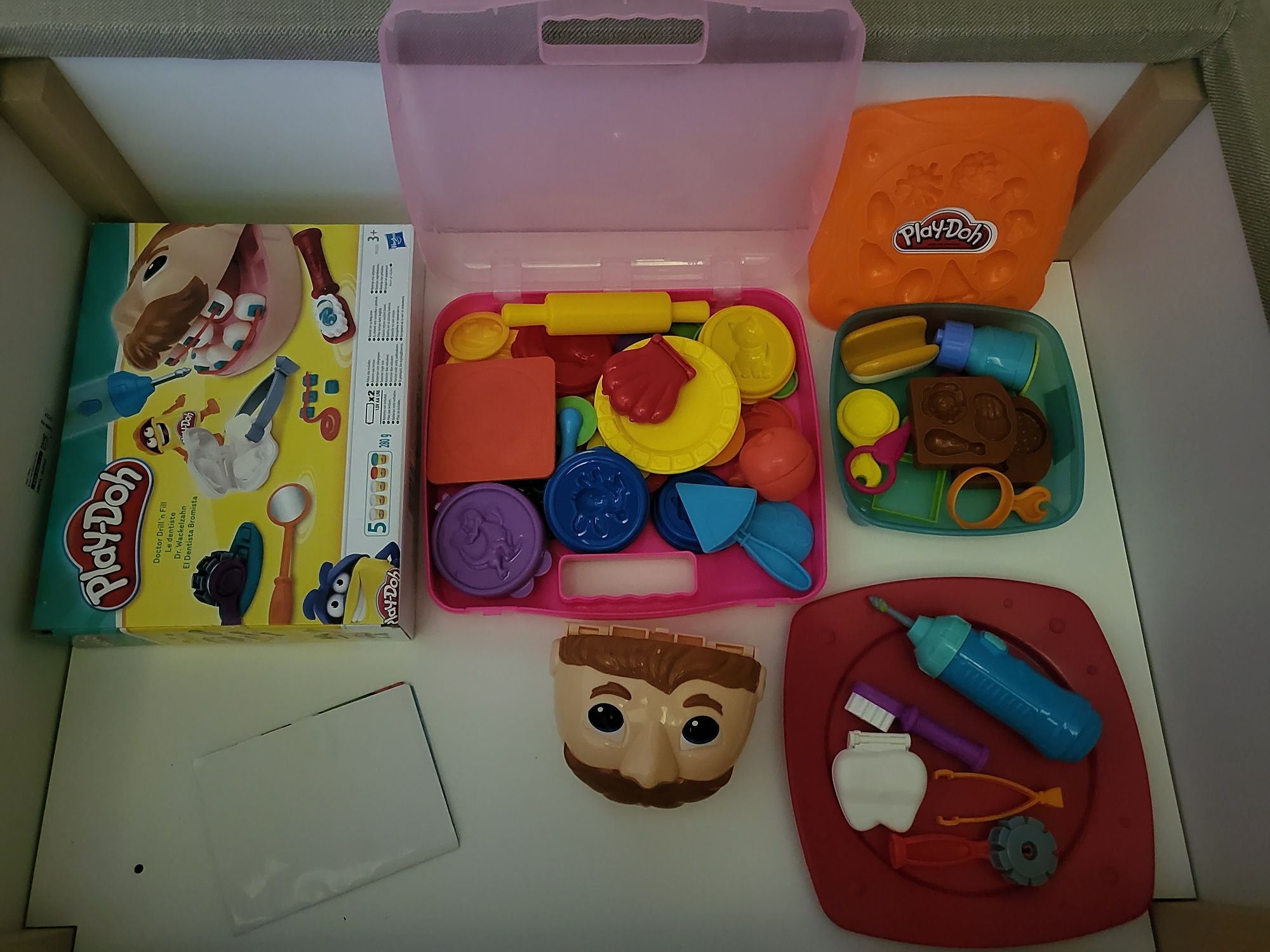 Ciastolina Play Doh dentysta, pizza, śniadanie i inne