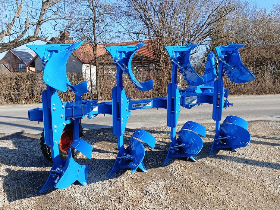 pług OBROTOWY/ jednobelkowy*odkładnice kverneland *rama 120x120