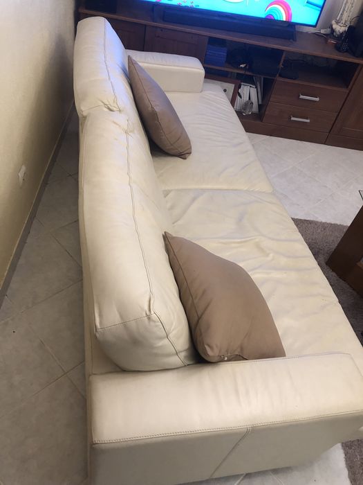 Sofá creme impecavel